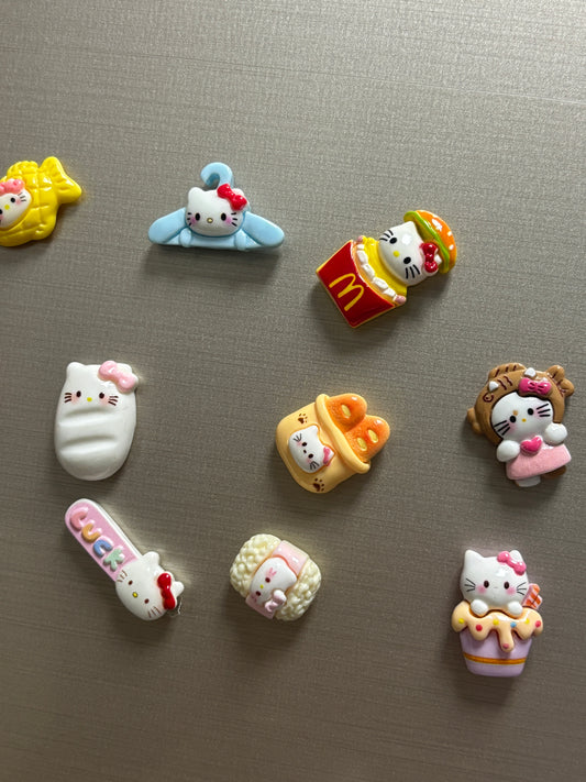 TikTok same Hello Kitty Fridge Magnets Set of 20 Random Designs decoration