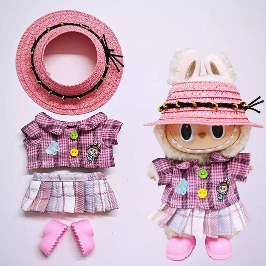 Stylish Outfits for Labubu Gen 1 2 3, Labubu Clothes for Macaron, Have a Seat, High Quality Unique Outfits (doll not included)