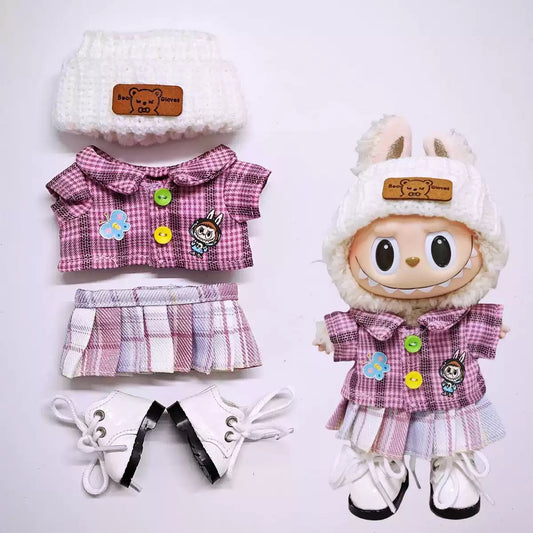 Stylish Outfits for Labubu Gen 1 2 3, Labubu Clothes for Macaron, Have a Seat, High Quality Unique Outfits (doll not included)