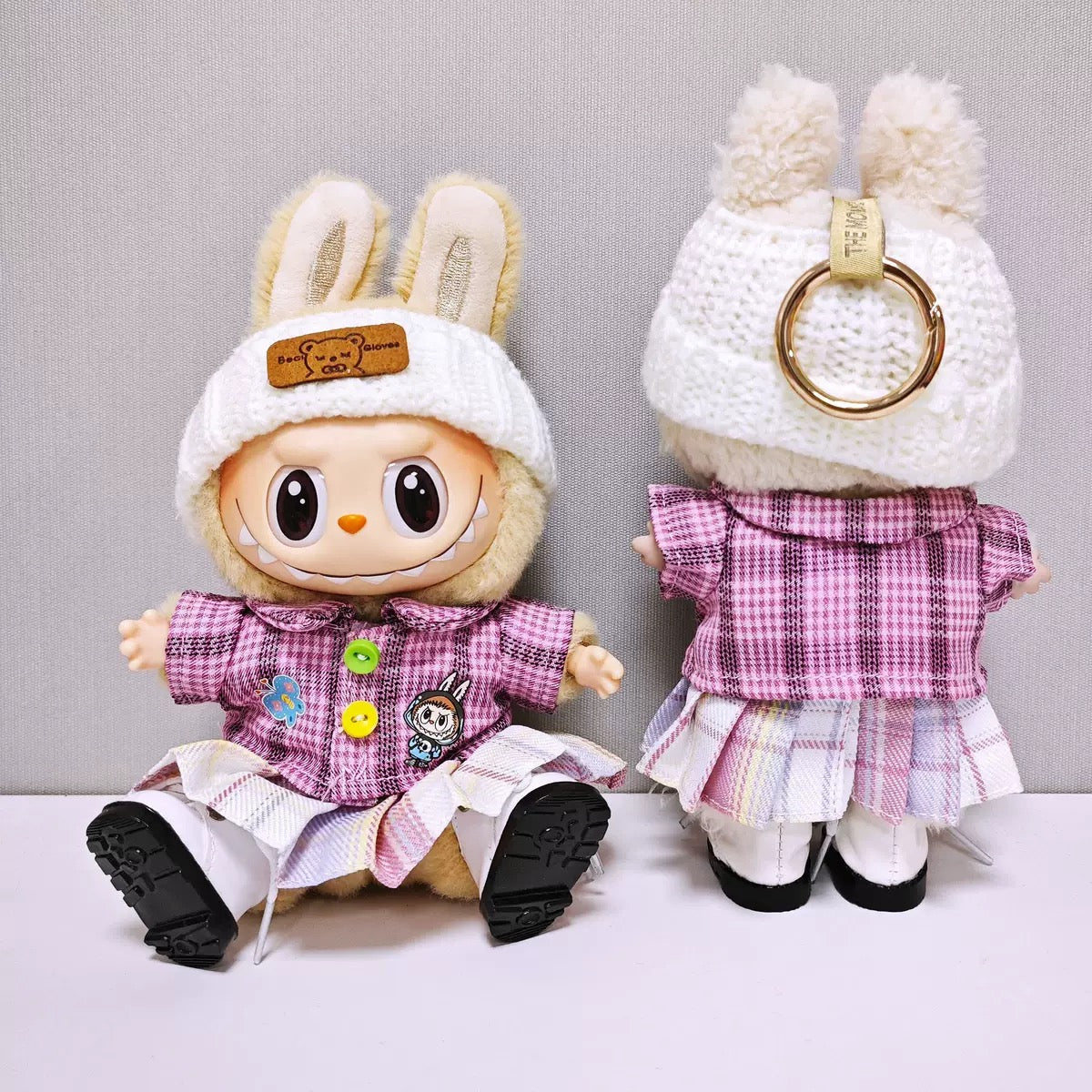 Stylish Outfits for Labubu Gen 1 2 3, Labubu Clothes for Macaron, Have a Seat, High Quality Unique Outfits (doll not included)