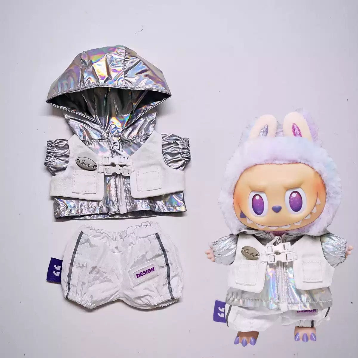 Stylish Outfits for Labubu Gen 1 2 3, Labubu Clothes for Macaron, Have a Seat, High Quality Unique Outfits (doll not included)