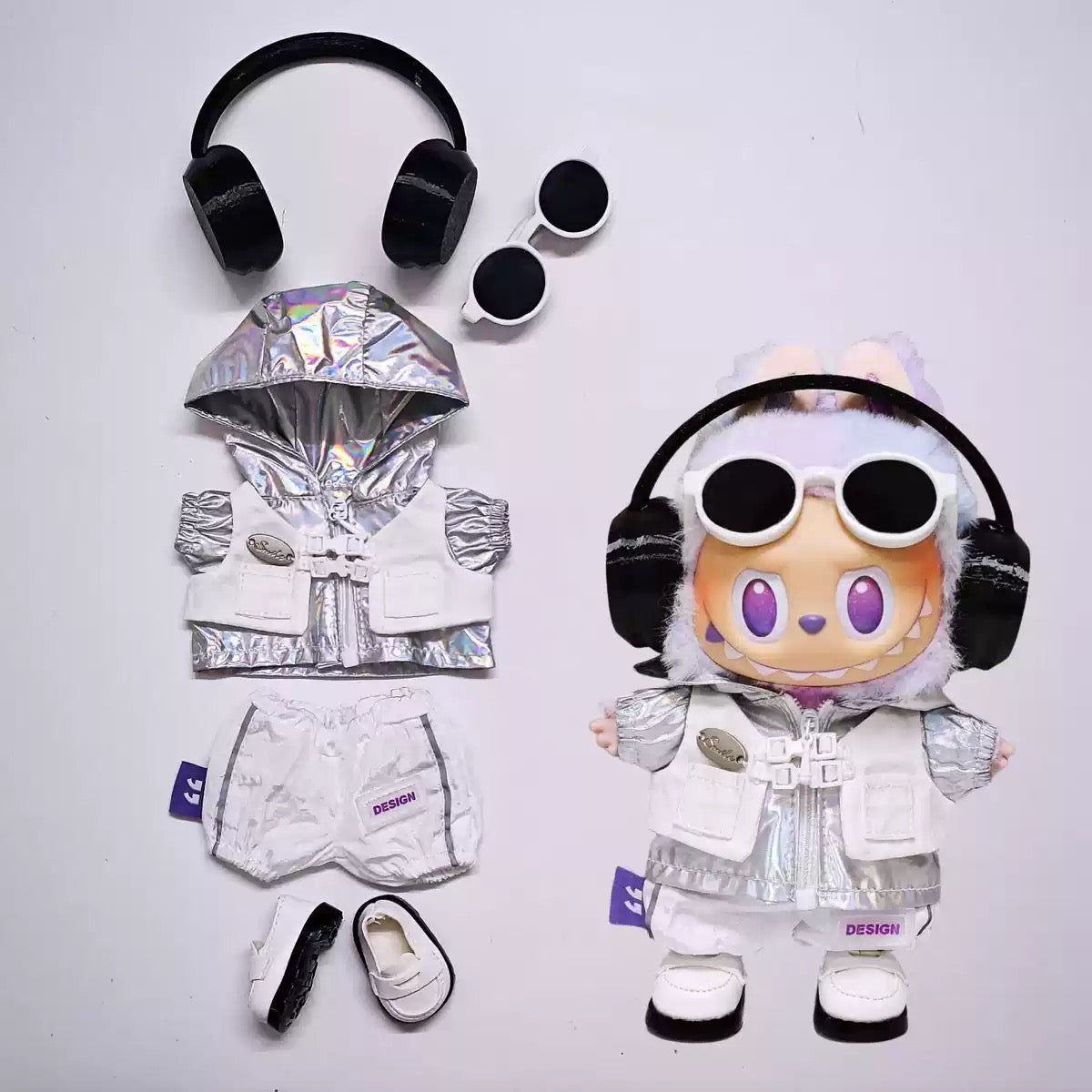 Stylish Outfits for Labubu Gen 1 2 3, Labubu Clothes for Macaron, Have a Seat, High Quality Unique Outfits (doll not included)