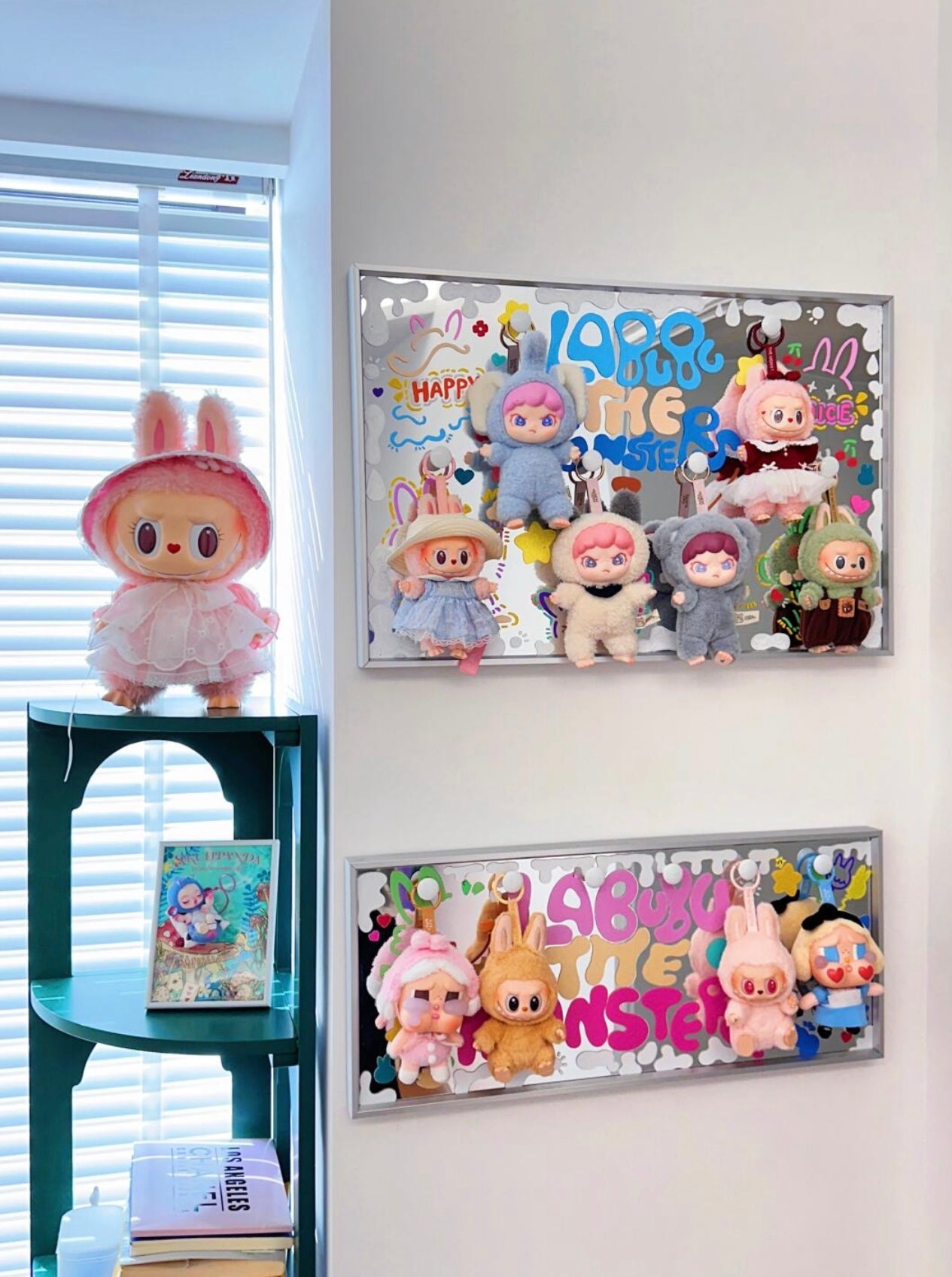 Stylish Labubu Treasure Box Art – Unique High-Quality Hanging Wall Display (Doll Not Included)