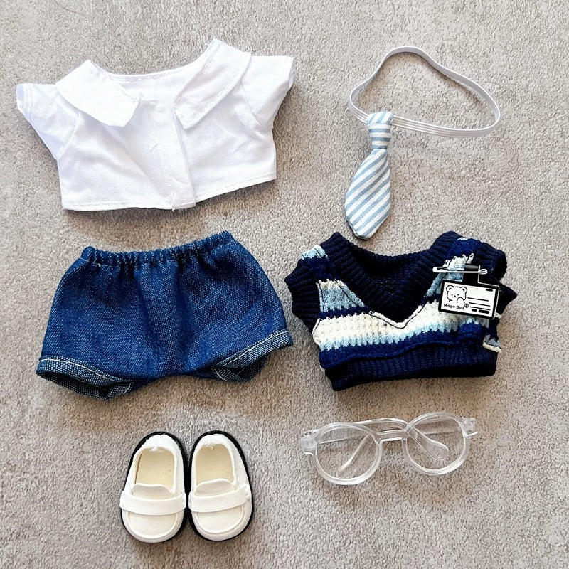 Stylish Outfits for Labubu Gen 1 2 3, Labubu Clothes for Macaron, Have a Seat, High Quality Unique Outfits (doll not included)